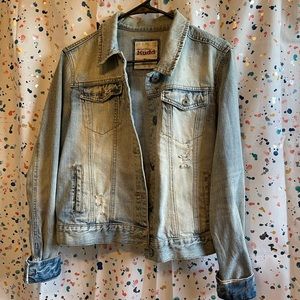 Mudd distressed jean jacket